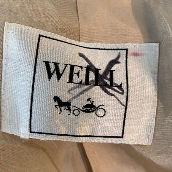 WEILL BUTTON DOWN BLAZER SIZE 6 - Picture 4 of 6
